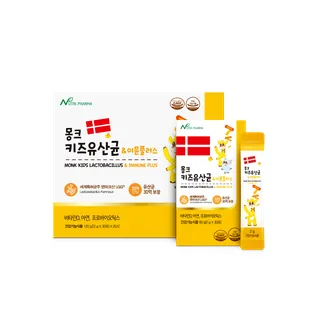 몽크키즈 유산균&이뮨플러스