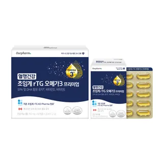 혈행건강 초임계 rTG 오메가3 프리미엄